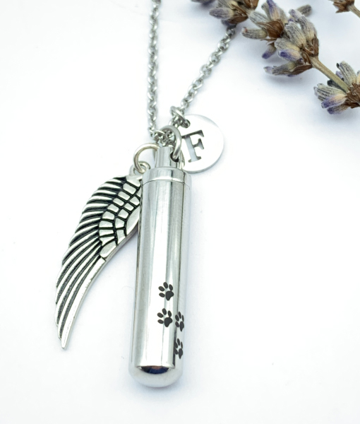 Angel Pet Cylinder - Keepsake Memorial Jewellery